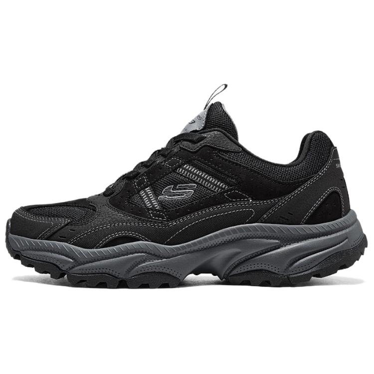 Skechers OUTDOOR MENS Anti-Slip Wear-Resistant Low-Top Outdoor Shoes Men's Black