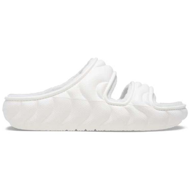 Crocs Classic Cozzzy Overpuff Sandal White