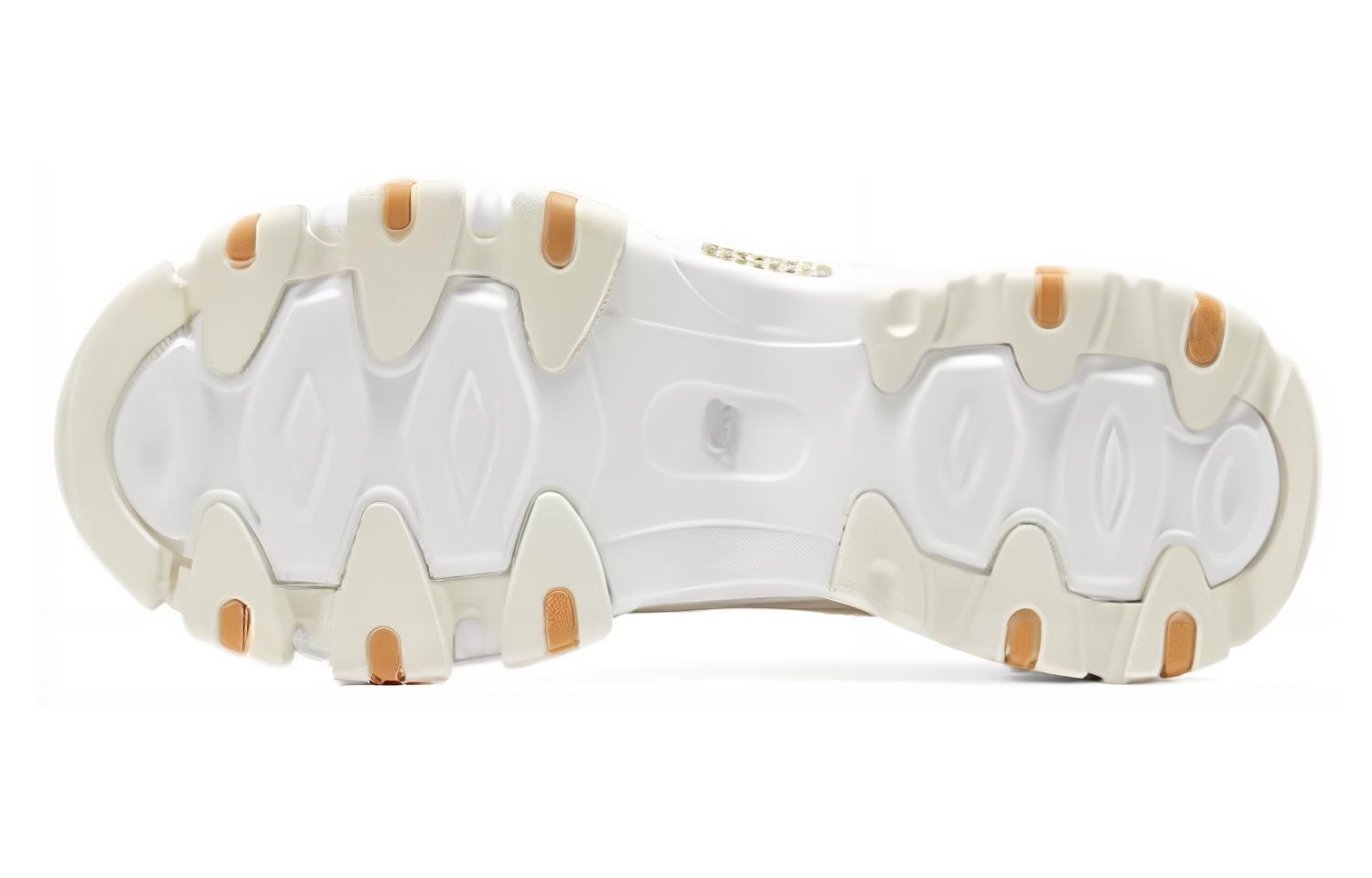 Skechers D'lites 2.0 'White Grey Yellow'