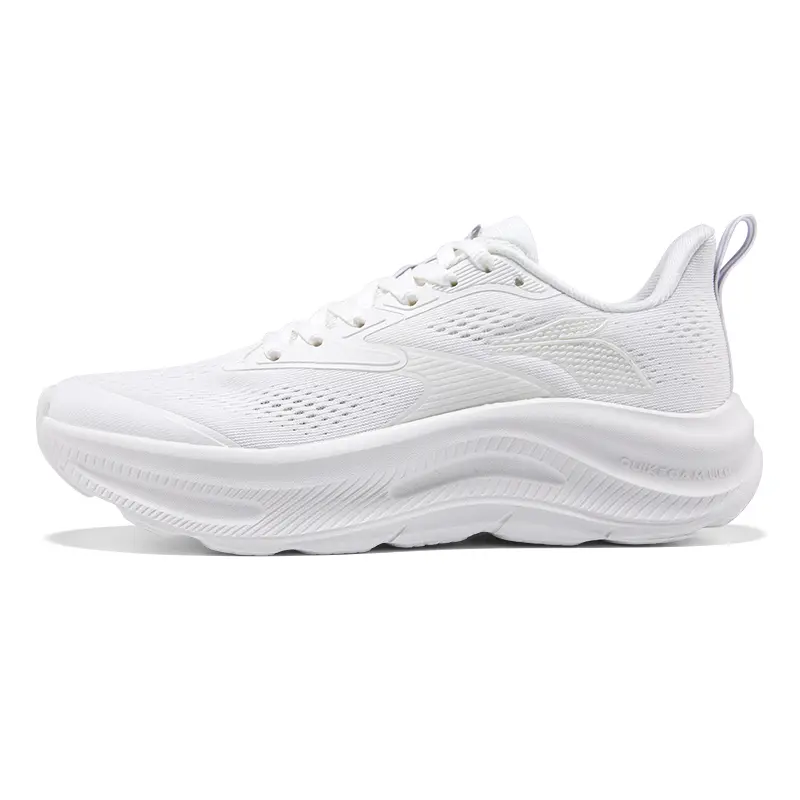 361° Breathable And Lightweight Low Top Casual Running Shoes Women's Feather White