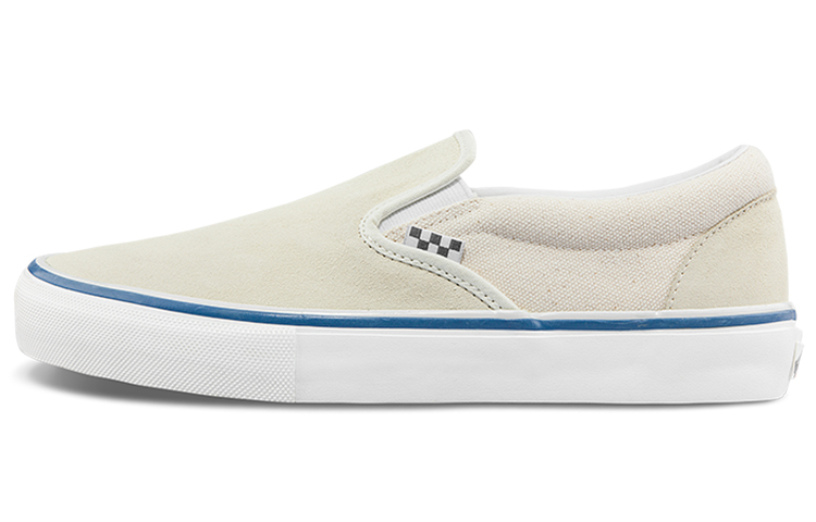 Vans Slip on Casual Low Tops Skateboarding Shoes Unisex White