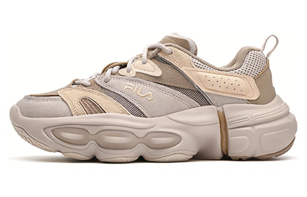 FILA ET Variety Low Top Casual Shoes Women's Silver Cloud Gray