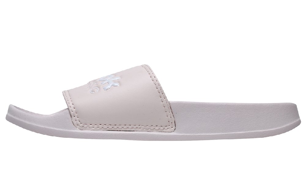 Reebok Classic Slide Soft Sole Cozy Flat Heel Sports Slippers Pink Red