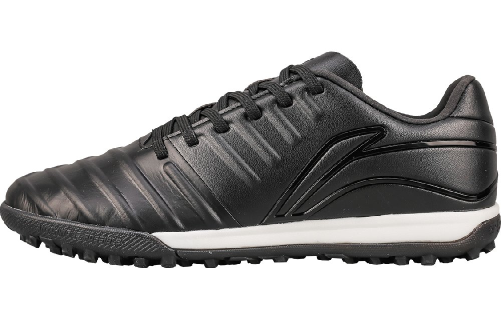 LiNing Iron TF Turf Artificial Turf Cushioning Abrasion Resistant Lightweight Soccer Shoes Men's