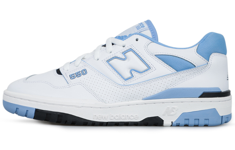 New Balance 550 Unc White University Blue
