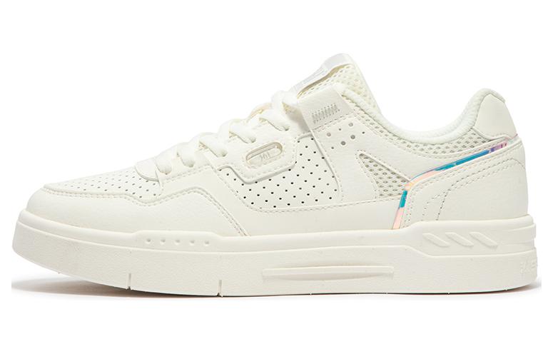 361° Abrasion Resistant Breathable Low Top Skateboard Shoes Women's White