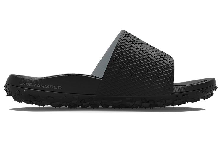 Under Armour Project Rock Slide 'Black Pitch Grey' купить в интернет-магазине Yoocart с быстрой доставкой по России.