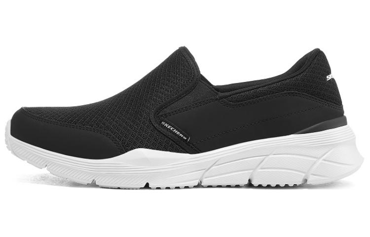 Skechers Abrasion-Resistant Low-Top Casual Shoes Men's Black