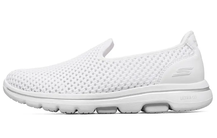 Skechers Go Walk 5 Low Top Casual Shoes Women's White