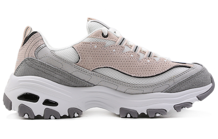 Skechers D'Lites 1.0 'White Pink' Women's