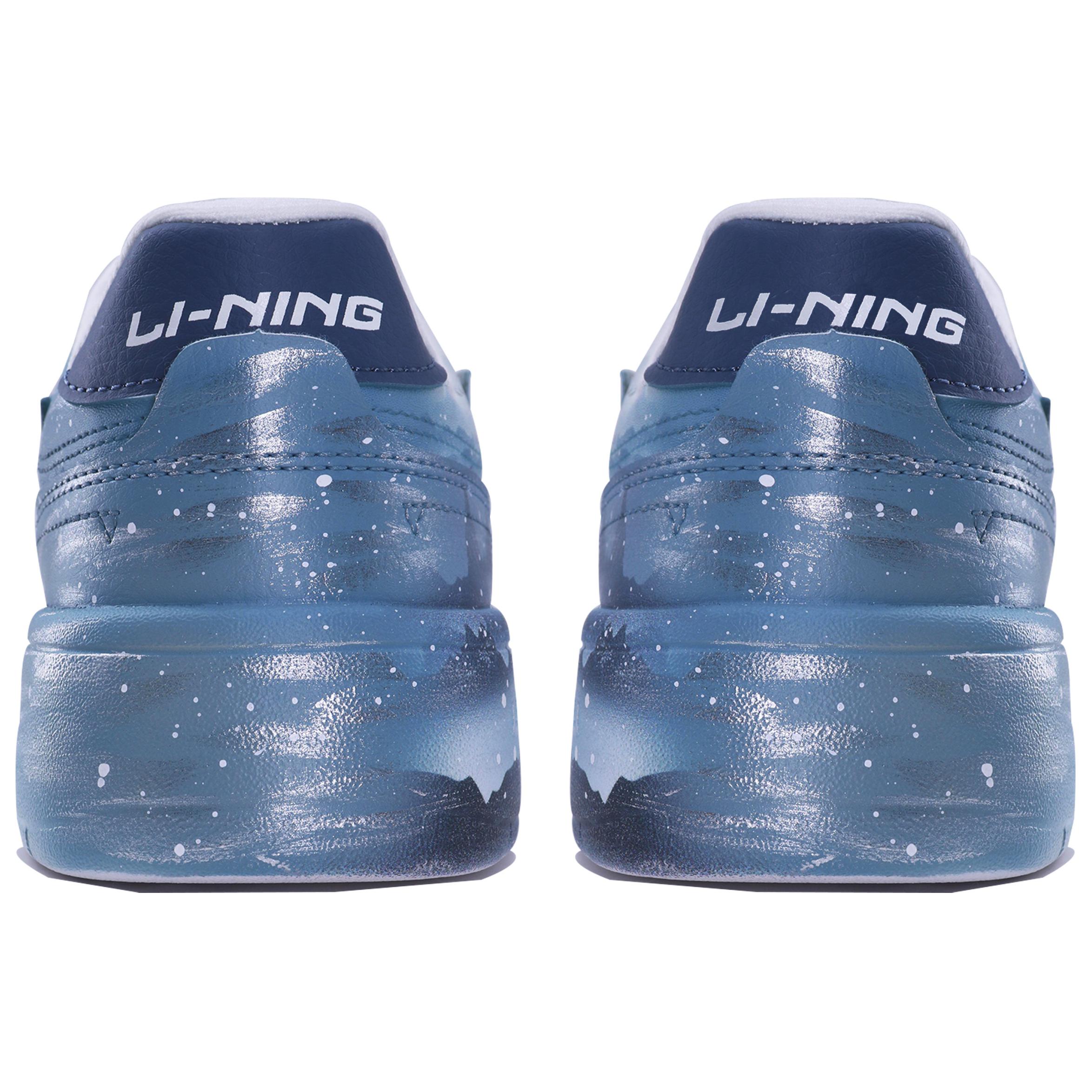 LiNing Acer Truncatum Slip-Resistant Cushioning Abrasion-Resistant Low-Top Skateboard Shoes Men's Peacock Blue купить в интернет-магазине Yoocart с быстрой доставкой по России.
