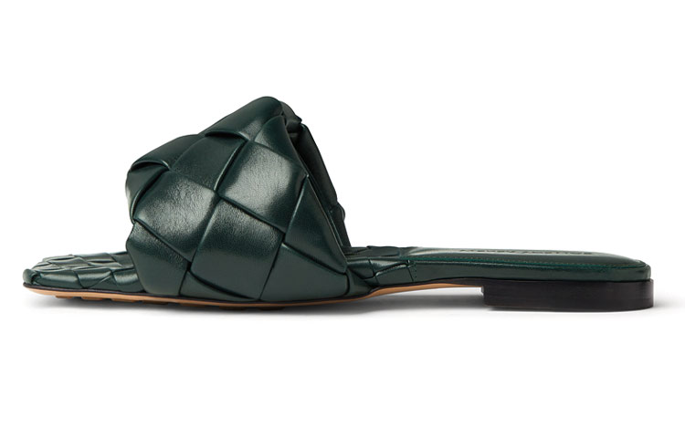 Bottega Veneta Lido Slide Slippers Women's Jasper