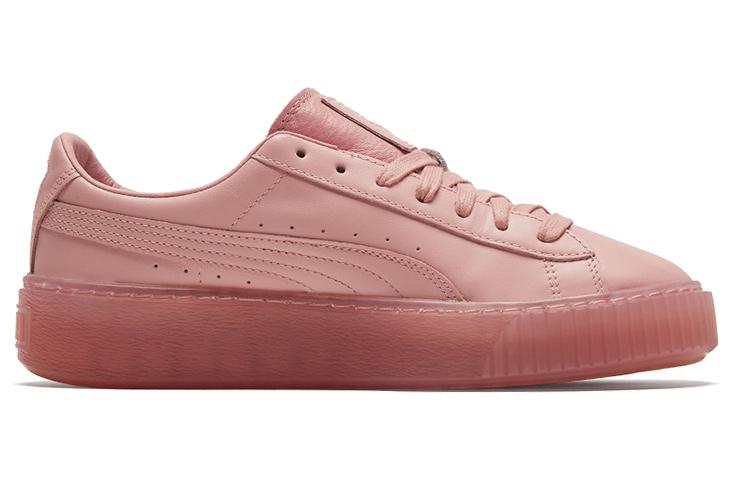 PUMA Basket Platform Core Pink Low Board Shoes Women's купить в интернет-магазине Yoocart с быстрой доставкой по России.