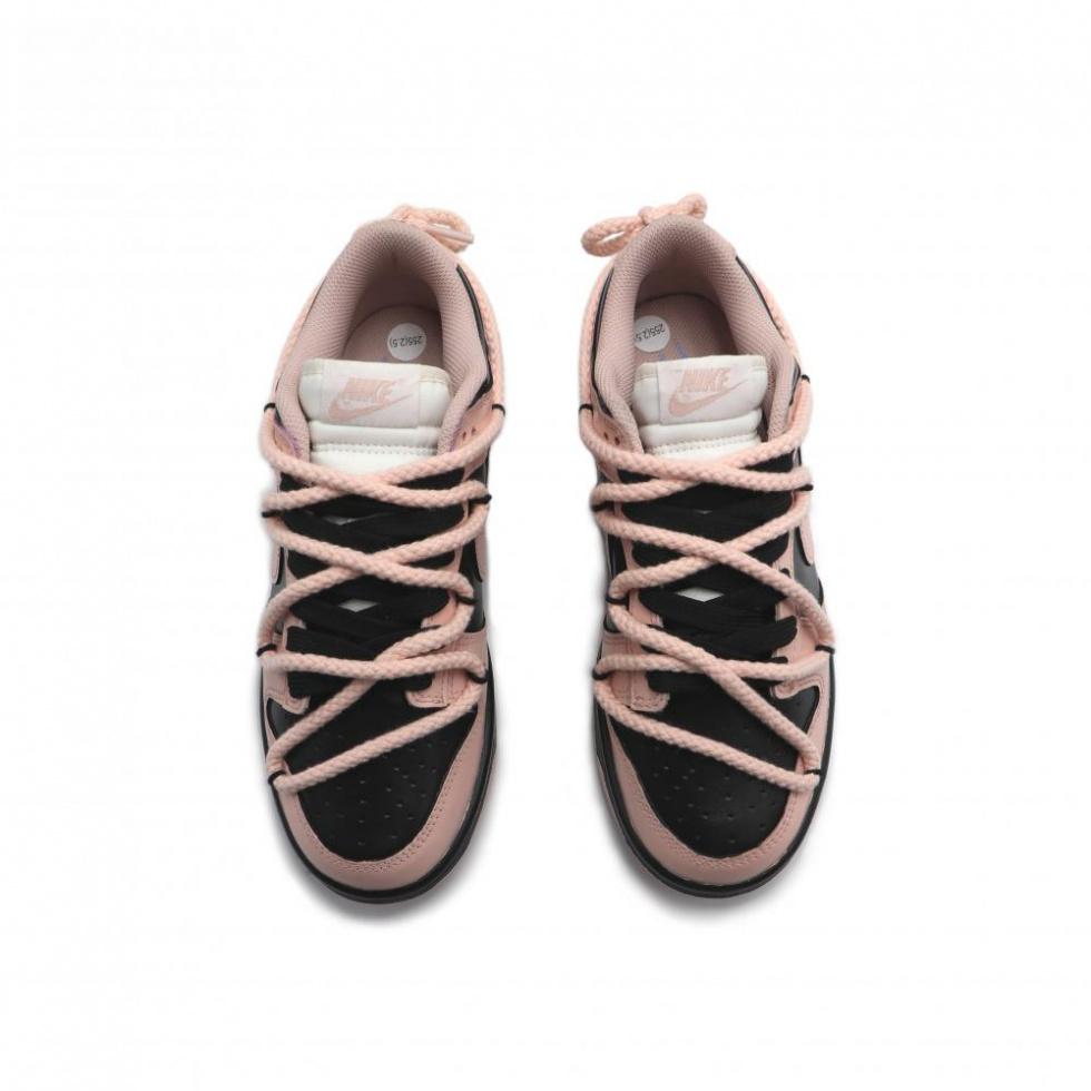 Nike Dunk Low Skateboard Shoes Women's Black Pink купить в интернет-магазине Yoocart с быстрой доставкой по России.