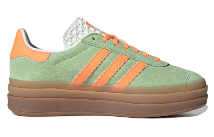 Adidas Wmns Gazelle Bold 'Green Spark Screaming Orange' Women's