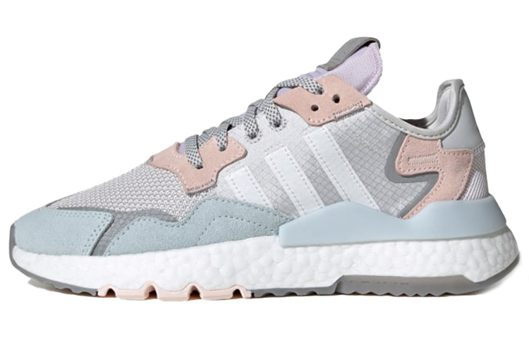 Adidas Originals Nite Jogger Grey Pink Tint Women's