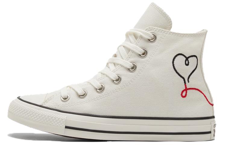 Chuck Taylor All Star Converse High 'Made With Love White'