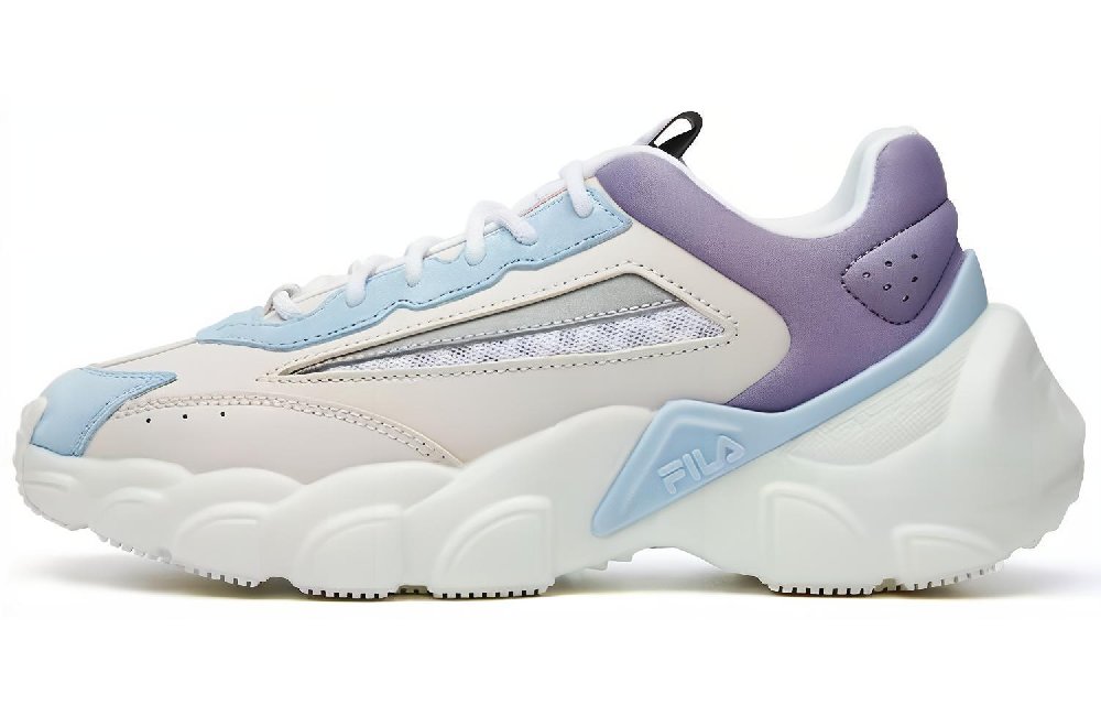 FILA Low Top Daddy Shoes Pink/Purple Women's
