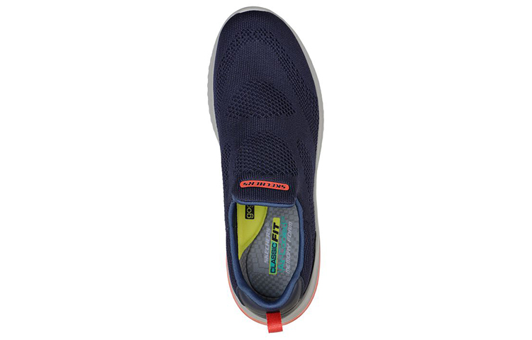 Skechers Delson 3.0 Mid Top Casual Shoes Men's Marine Blue