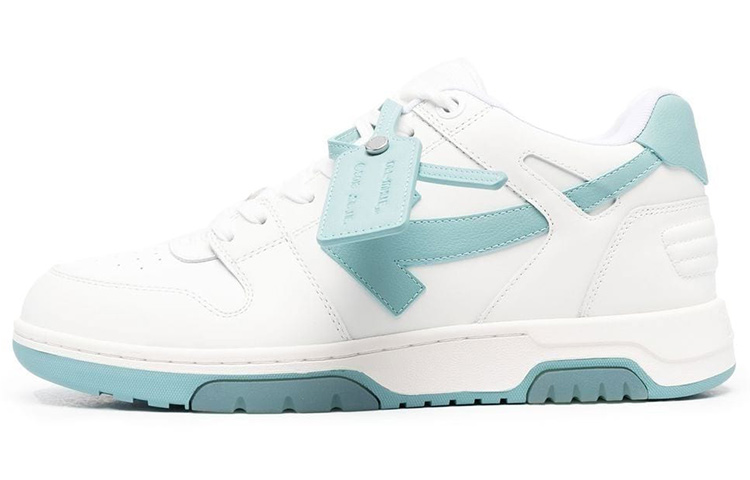 OFF WHITE Out Of Office Ooo Low Tops White Celadon
