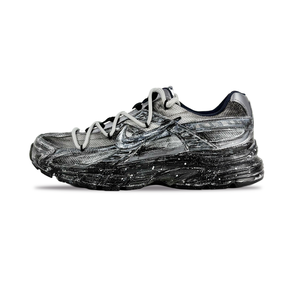 Nike Initiator Low Top Running Shoes Men's Black Gray