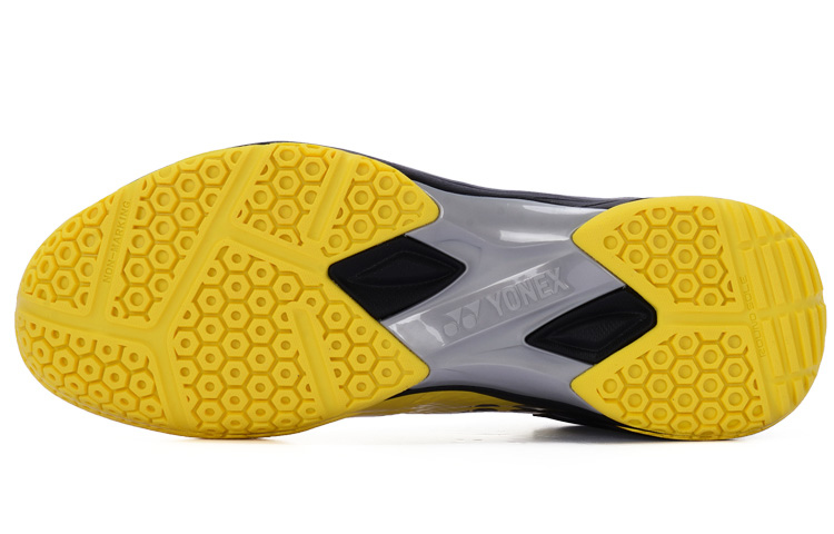 YONEX Power Cushion Badminton Shoes Unisex Low-Top Yellow Black