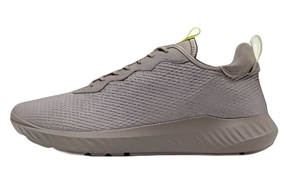 Ecco Cushioning Lightweight Low Top Running Shoes Men's Taupe