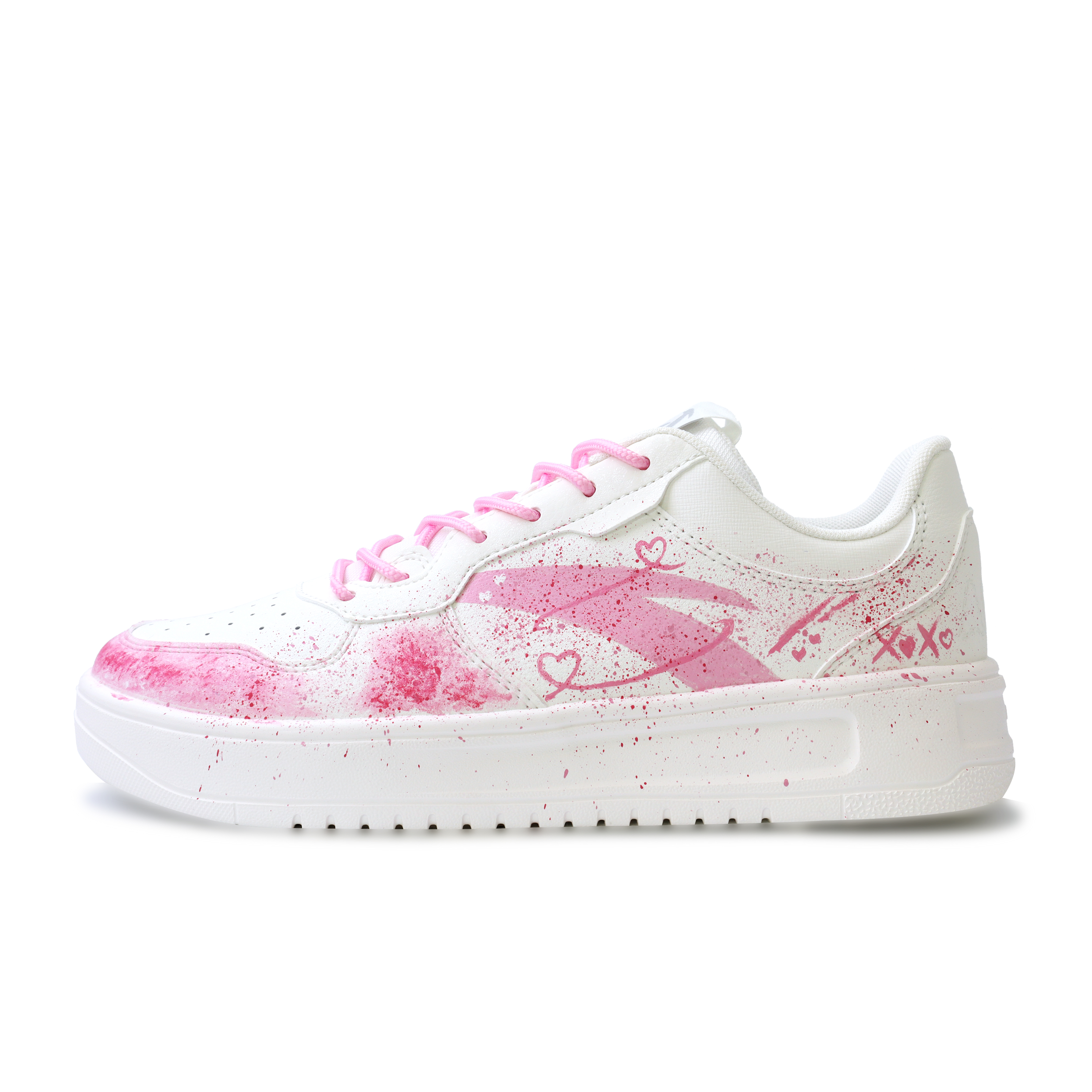 Anta Relaxed Wear resistant And Lightweight Low Top Skateboard Shoes Men's White Pink купить в интернет-магазине Yoocart с быстрой доставкой по России.