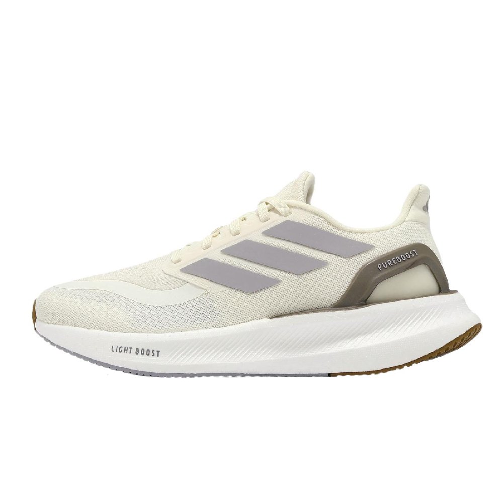 Adidas Pureboost 5 Core White Glory Grey Cyber Metallic Women's