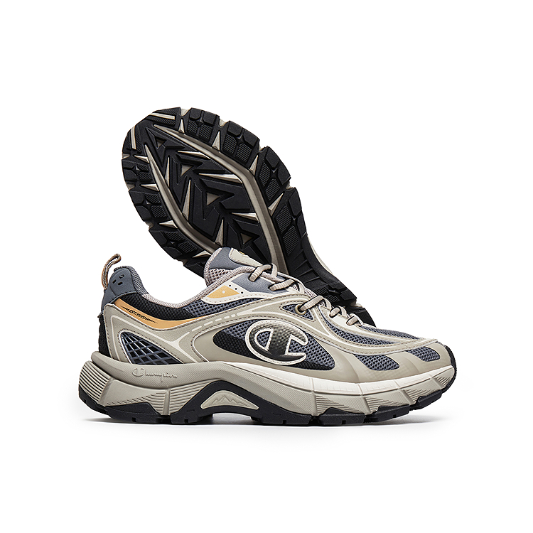 Champion Support Low top Running Shoes Women's Pebble Silver Gray/Tidal Gray