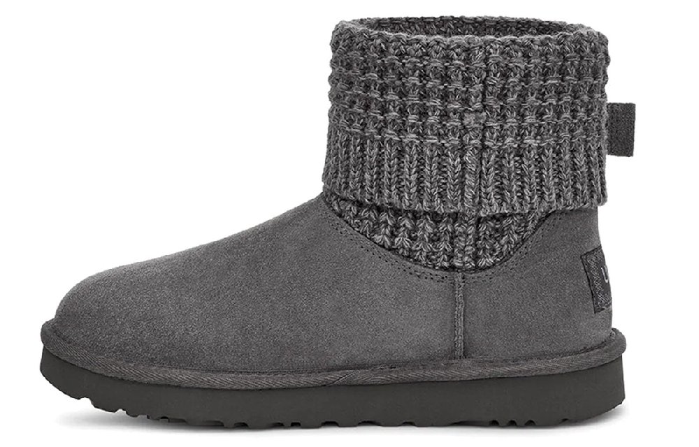 UGG Classic Solene Mini Cozy Stay Warm Outdoor Casual Gray Women's