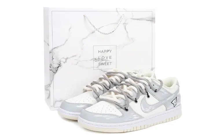 Nike Dunk Retro 'coconut Milk' Low top Skateboard Shoes Men's Gray White