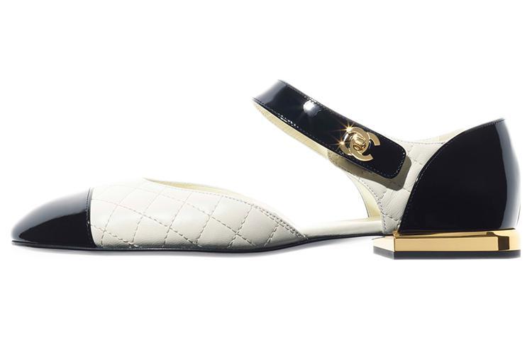 CHANEL Women's Casual Shoes Women's White/Black