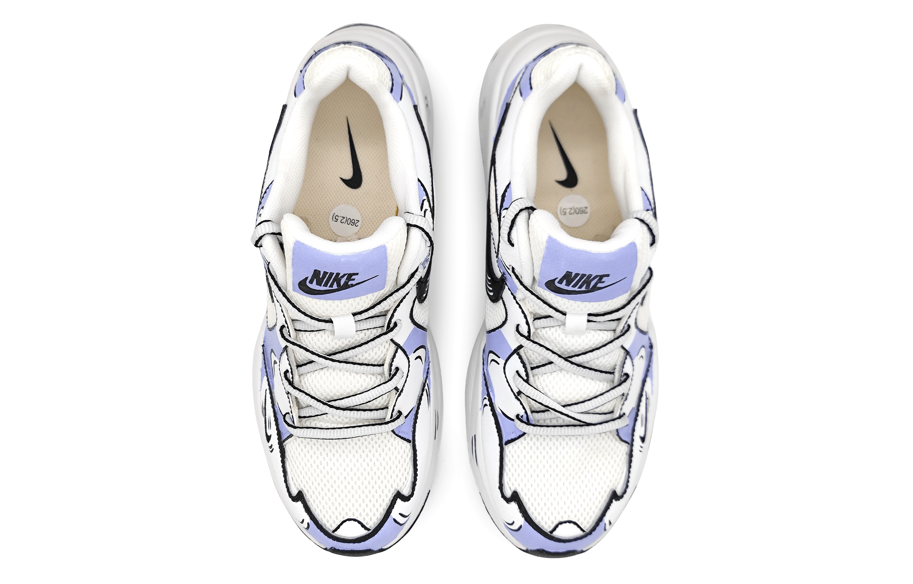 Nike Air Max Fusion Cushioning Anti-Slip And Wear-Resistant Low-Top Casual Shoes Women's Purple White купить в интернет-магазине Yoocart с быстрой доставкой по России.