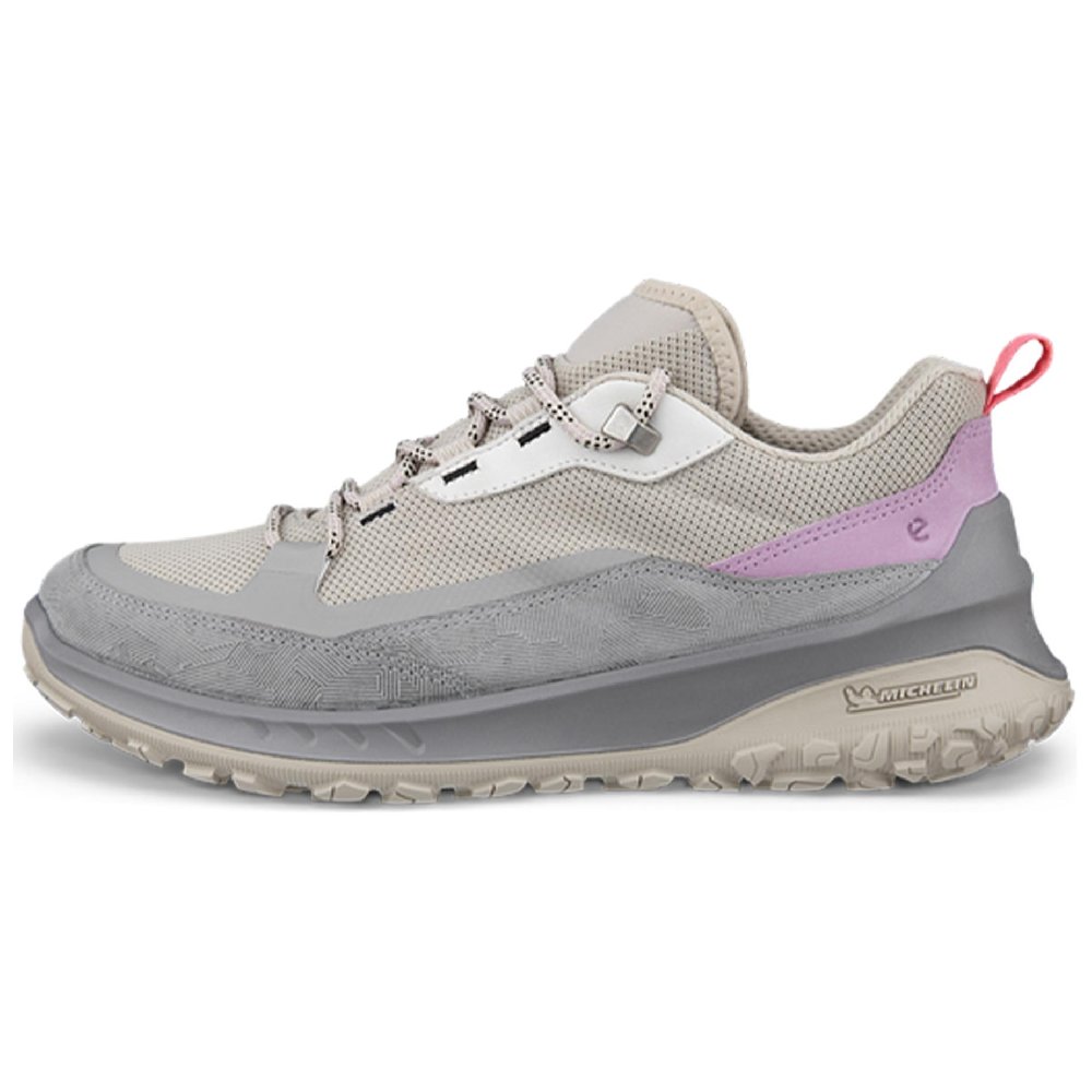 Ecco Waterproof Low Top Casual Shoes Women's Gray