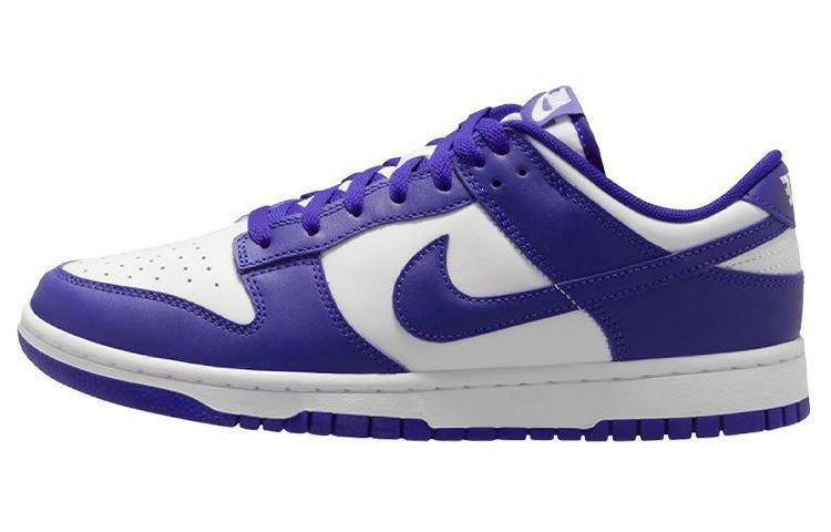 NIKE Dunk Кроссовки для скейтбординга Низкие Синие Мужские