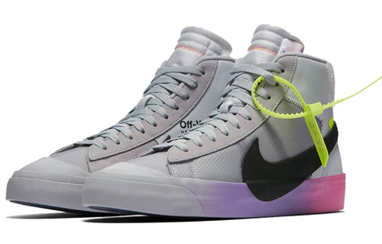 Nike Blazer Mid Off White Wolf Grey Serena Queen
