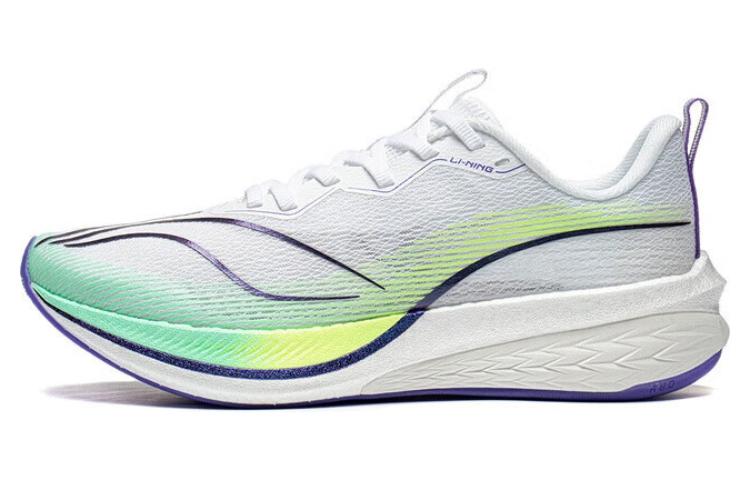LiNing Red Hare 6 Pro Shock Absorbers Low Top Marathon Running Shoes Women's White