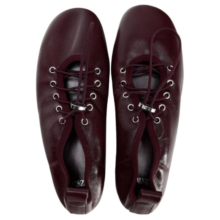 ZARA Casual Single Shoes Women's Red купить в интернет-магазине Yoocart с быстрой доставкой по России.