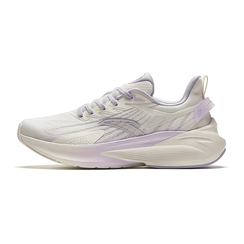 Anta Stinger 5 Cushioning, Wear Resistant Low top Casual Running Shoes Women's White Purple