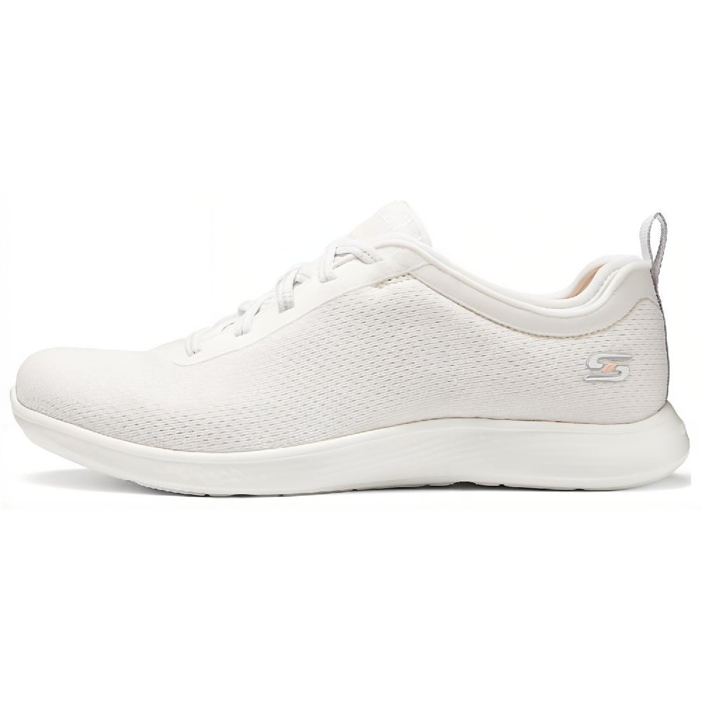 Skechers SPORT ACTIVE Durable Breathable Lightweight Low-Top Casual Shoes Women's White