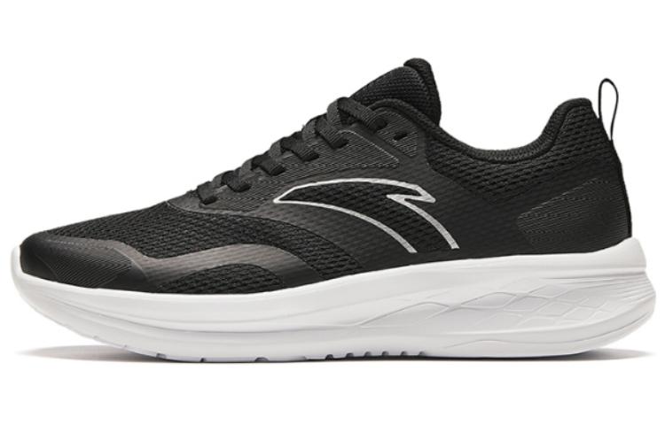 Anta Cushioning Wear-Resistant Low-Top Running Shoes Women's Basic Black