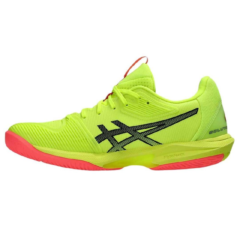 Asics Solution Speed Ff 3 Paris Safety Yellow Black Women's