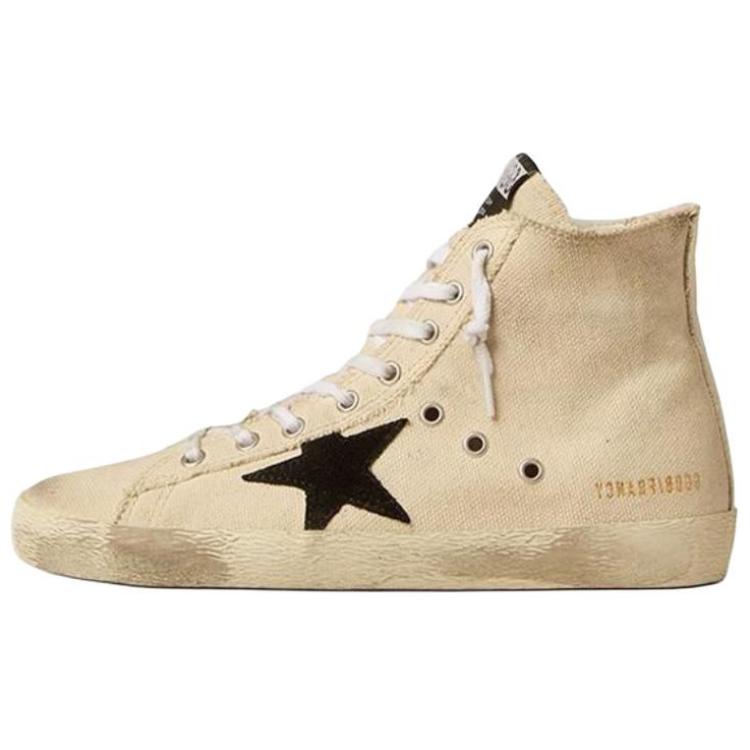 Golden Goose Francy High-Top Skateboard Shoes Women's White