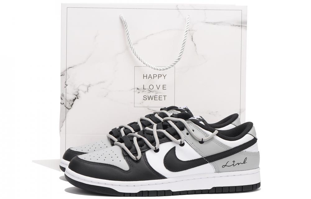 Nike Dunk Skateboard Shoes Men Low-Top Gray
