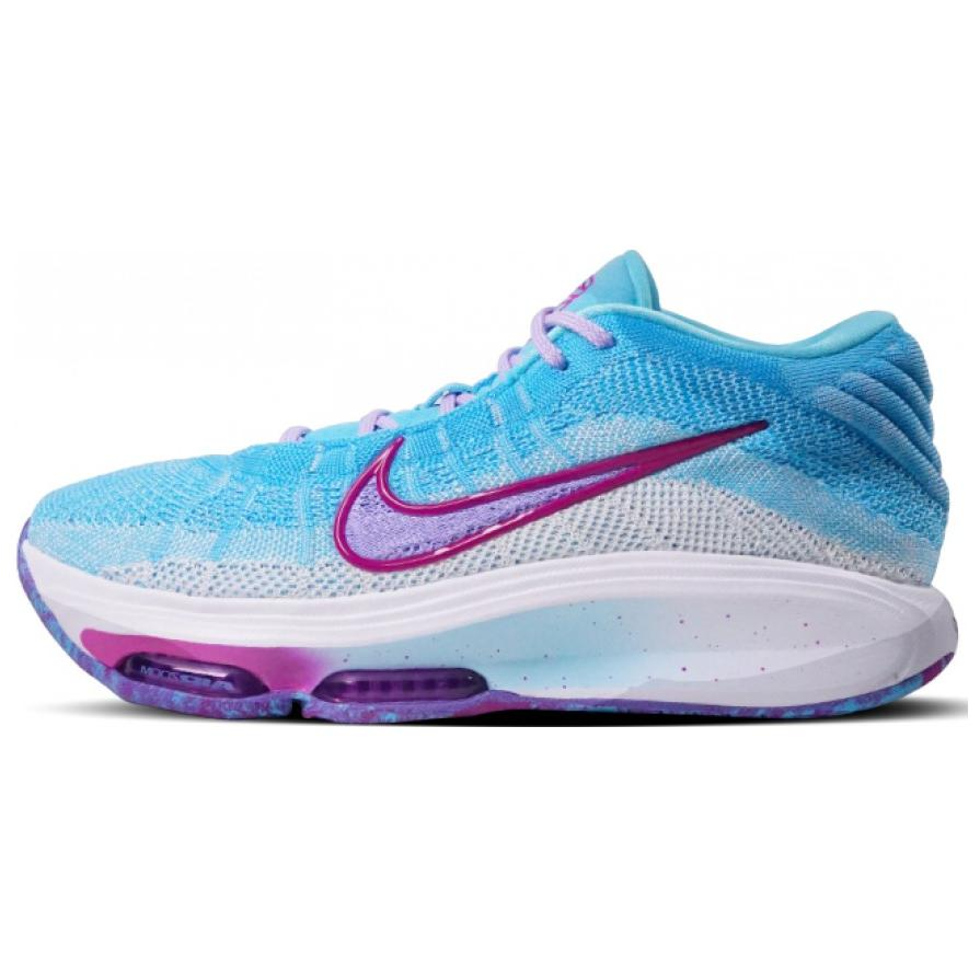 Nike G.T. Hustle Anti-Slip Wear-Resistant Mid-Top Basketball Shoes Men's Blue
