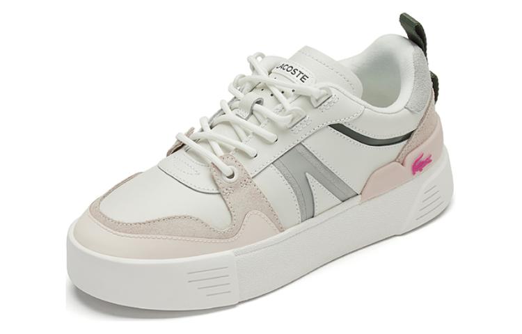 LACOSTE L002 Leather And Mesh Sneakers