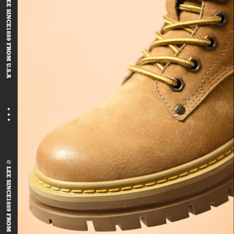 Lee Short Martin Boot Unisex Fleece-Lined