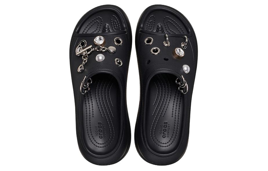 Crocs Slide Slippers Women's Black