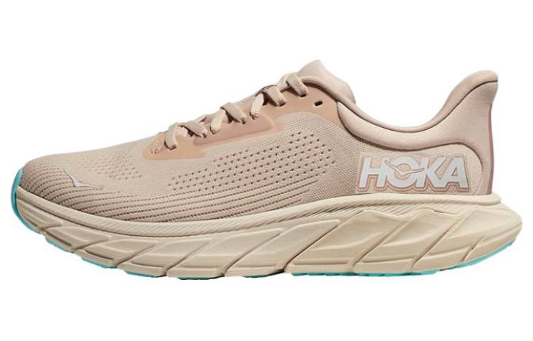 HOKA ONE ONE Cushioning Wear-Resistant Low-Top Running Shoes Women's Vanilla